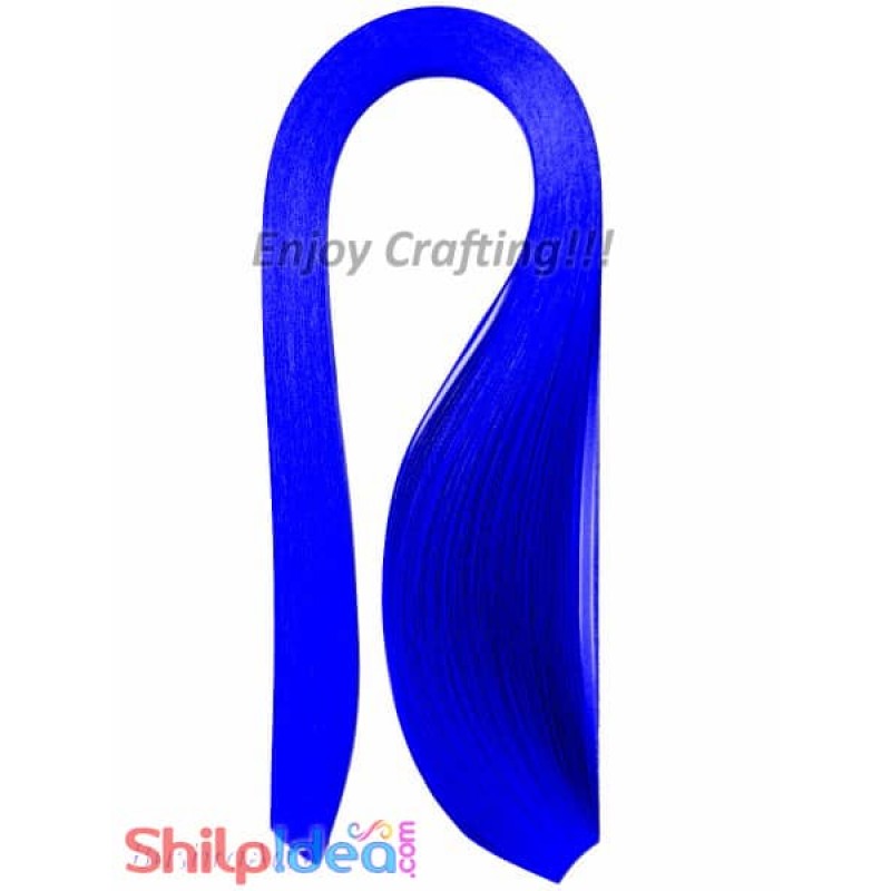 Quilling Paper Strips - Blue - 3mm